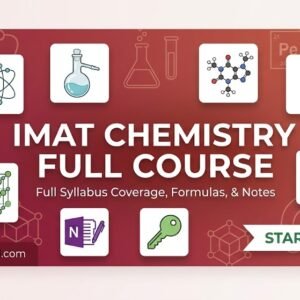 IMAT Chemistry Full Course